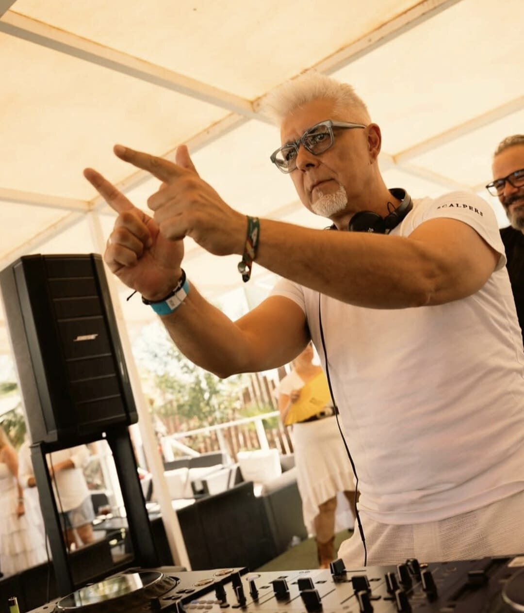 Chema Chisvert en cabina
